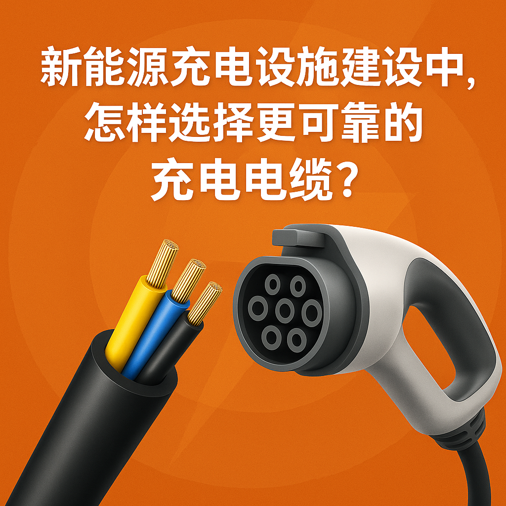 新能源充电设施建设中，怎么选择更靠得住的充电电缆？