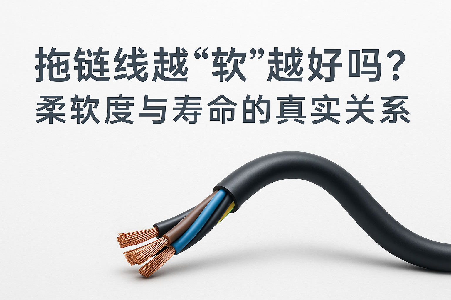 拖链线越“软”越好吗？柔软杜纂寿命的真实关系