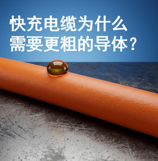 快充电缆为什么必要更粗的导体？揭秘新能源汽车充电的“热”知识