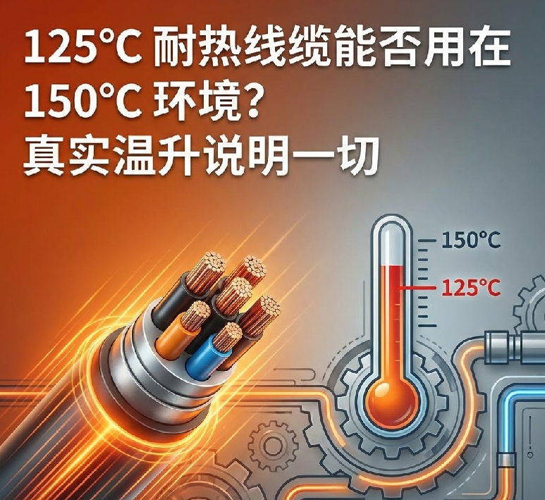 125℃ 耐热线缆能否用在 150℃ 环境？真实温升注明所有